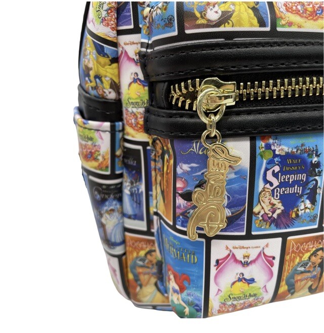 disney princess vhs tapes loungefly mini backpack Disney Princess VHS Tapes Loungefly Mini Backpack