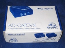 Key Digital KD-CATCVX Composite Video / Stereo Audio Balun FatCat Series