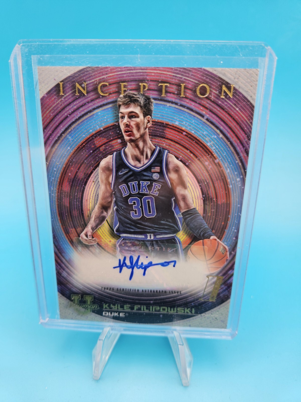 KYLE FILIPOWSKI 2022-23 Bowman U Inception 1st ROOKIE AUTO Duke, 32nd Pick JAZZ