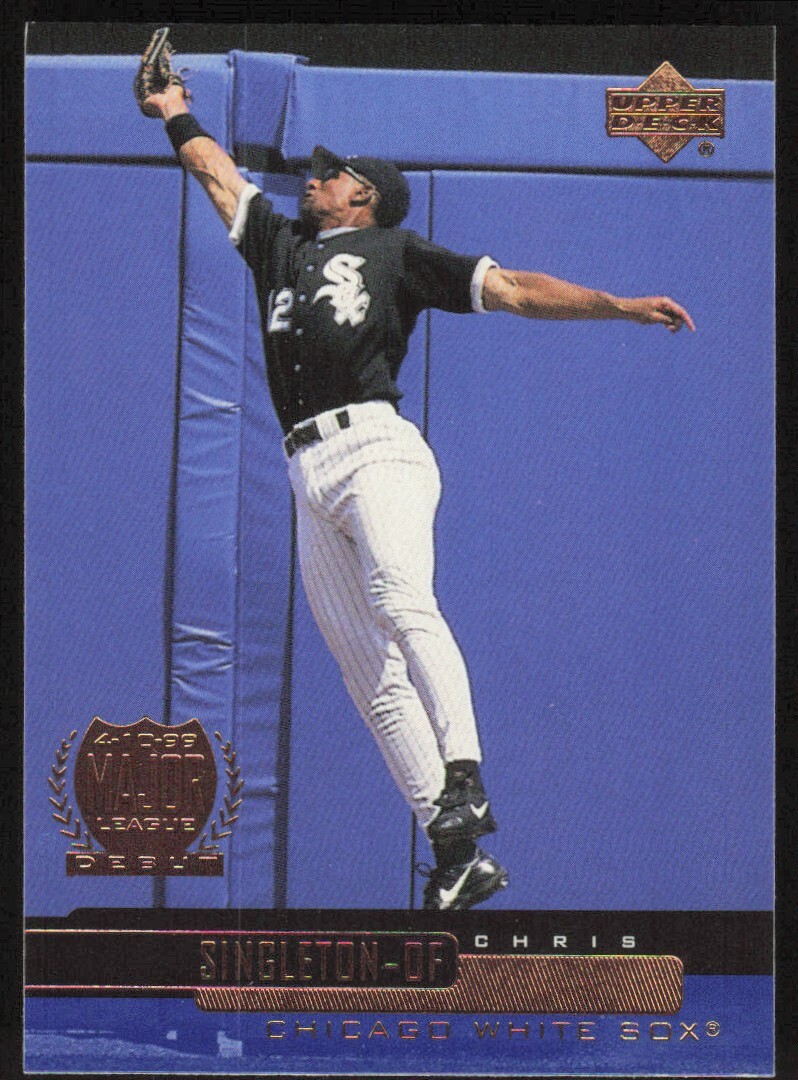 2000 Upper Deck Major League Debut Chris Singleton #83 Chicago White Sox