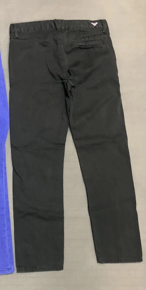 Girls Roxy Pants Size 12 Black - Image 2 of 2