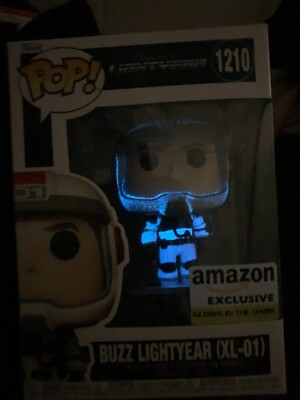 FUNKO POP! Disney BUZZ LIGHTYEAR (XL-01) AMAZON EXCLUSIVE! GLOW in the DARK!