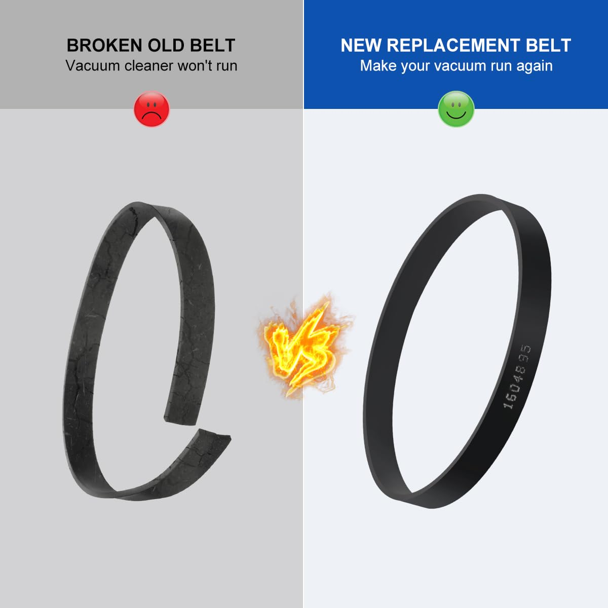 Replacement Belts for Bissell Powerforce Compact Model 2112, 1520, 3508