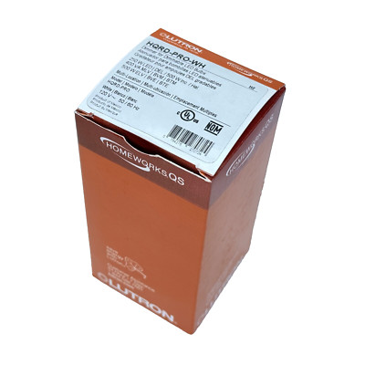 Lutron HQRD-PRO-WH Homeworks QS Dimmer LED ELV MLV Incandescent - White - NEW