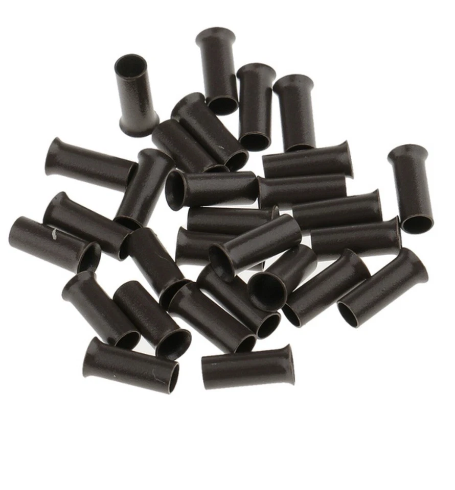 6mm Black Copper I-Tips Tube Beads - Image 4 of 4