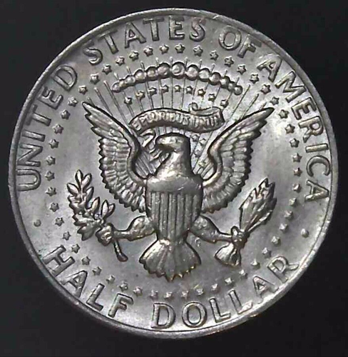 Medio dólar Kennedy 1974-P 50C revestido BU 24ct0815 - Imagen 2 de 2