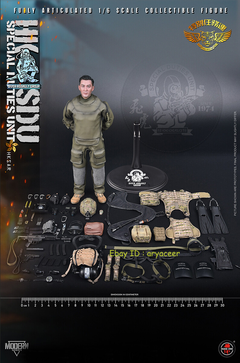Soldier Story SS131 China HK SDU Diver Assault Group 1/6 Action