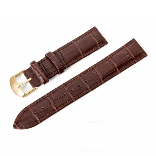 Cinturino orologio donna unisex PU pelle morbida cinturini con fibbia metallo 8mm-20mm classico - Foto 4 di 19