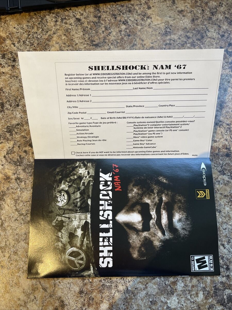 ShellShock: Nam '67 (Sony PlayStation 2 PS2) Game Complete TESTED CIB