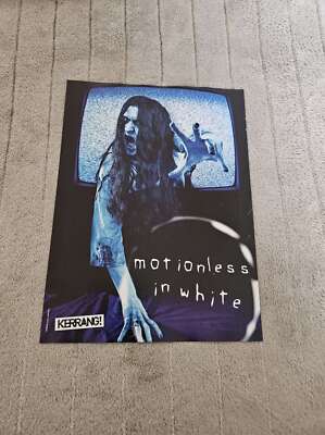 FPOT64 MAGAZINE PIN UP PICTURE/POSTER 11X8'' MOTIONLESS IN WHITE