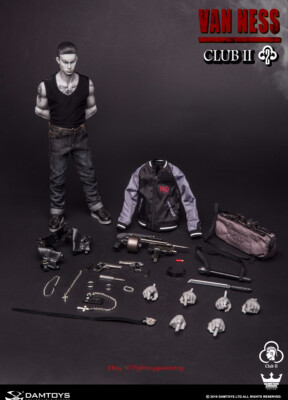 DAMTOYS GK017S Gangsters Kingdom Club 2 Van Ness Grey Special