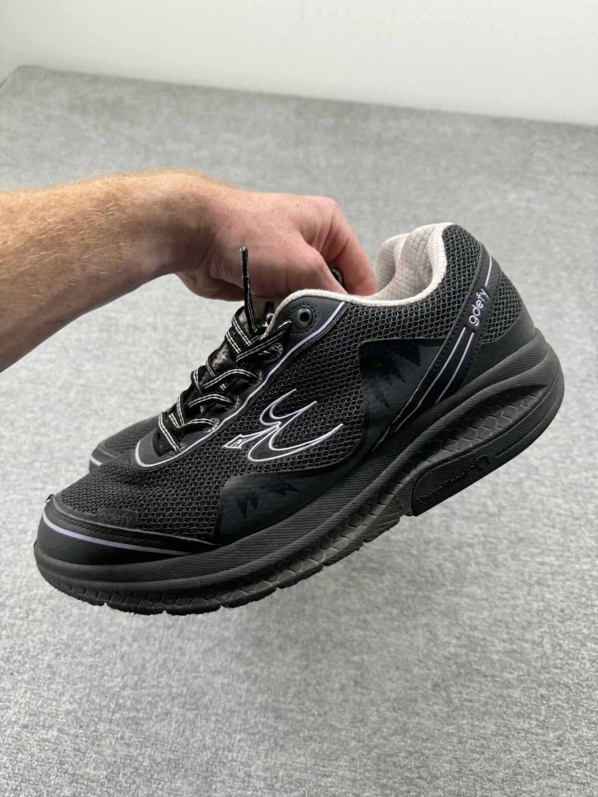 SAOLA GDEFY Gravity Defyer scarpa da passeggio donna taglia 11 ioni TB9024FLP W nera