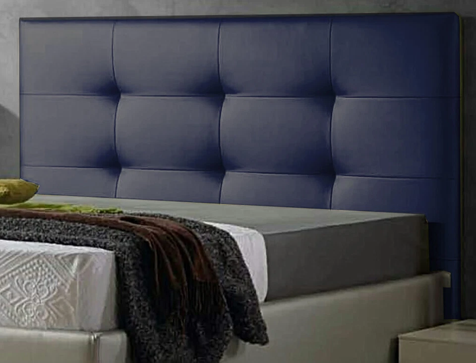 Cabecero de Cama TEXAS Cabezal Moderno Matrimonio tapizado polipiel de primera c - Imagen 3 de 4