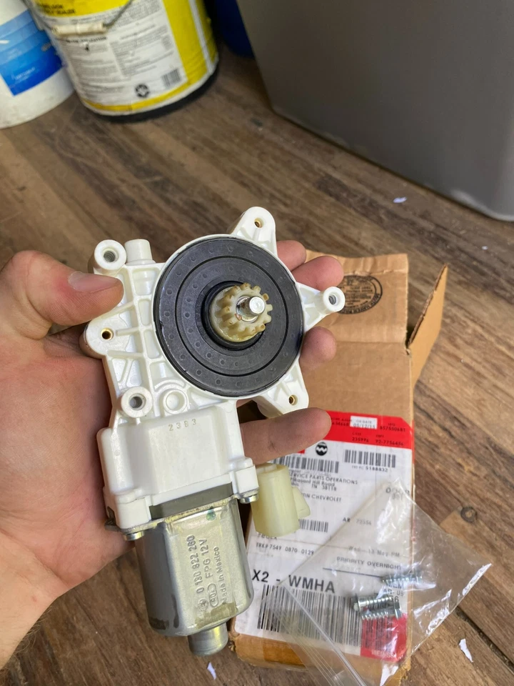 Original GM ACDelco 2006-2016 Chevrolet Chevy Impala NOS LH Front Window Motor Foto 3 de 4