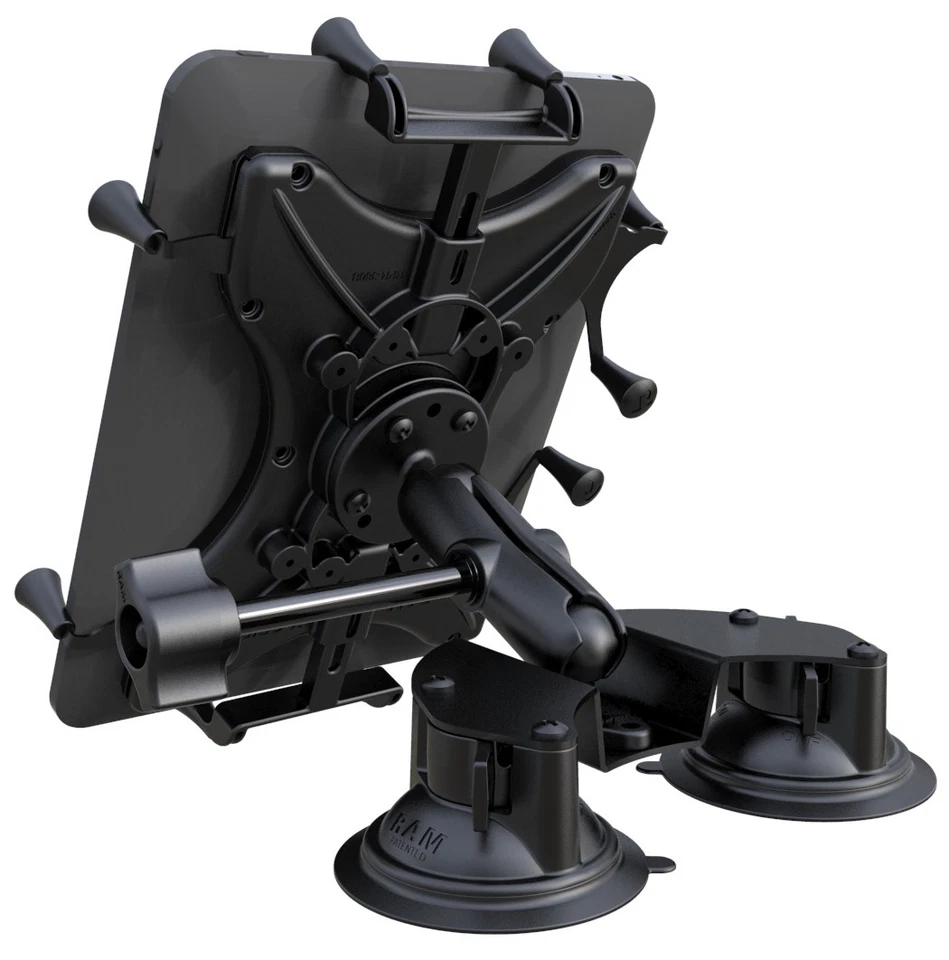 RAM X-Grip Dual Suction Cup Mount - iPad Air (All), Ipad 1st-10th Gen More - Image 3 of 4