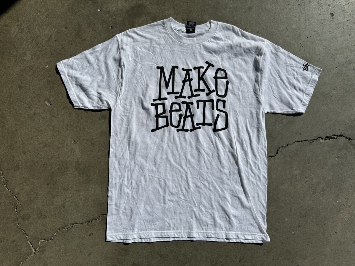 DS Teenage Engineering x Stussy Make Beats T-shirt sz Large DS Teenage Engineering x Stussy Make Beats T-shirt sz Large