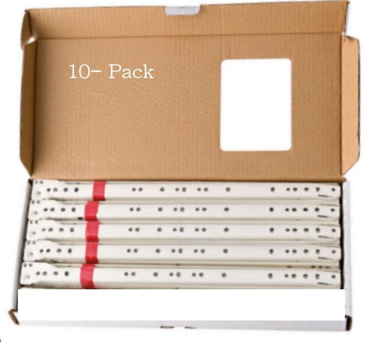 10-Pack 24" Bottom Mount Drawer Slides