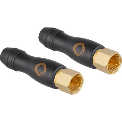 OEHLBACH Transmission Shift SX2 - F-Stecker, männlich für Satellit - 2 Stück