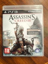 ASSASSIN'S CREED 3 - PS3 - ITA ---- PARI A NUOVO - DISCO A SPECCHIO