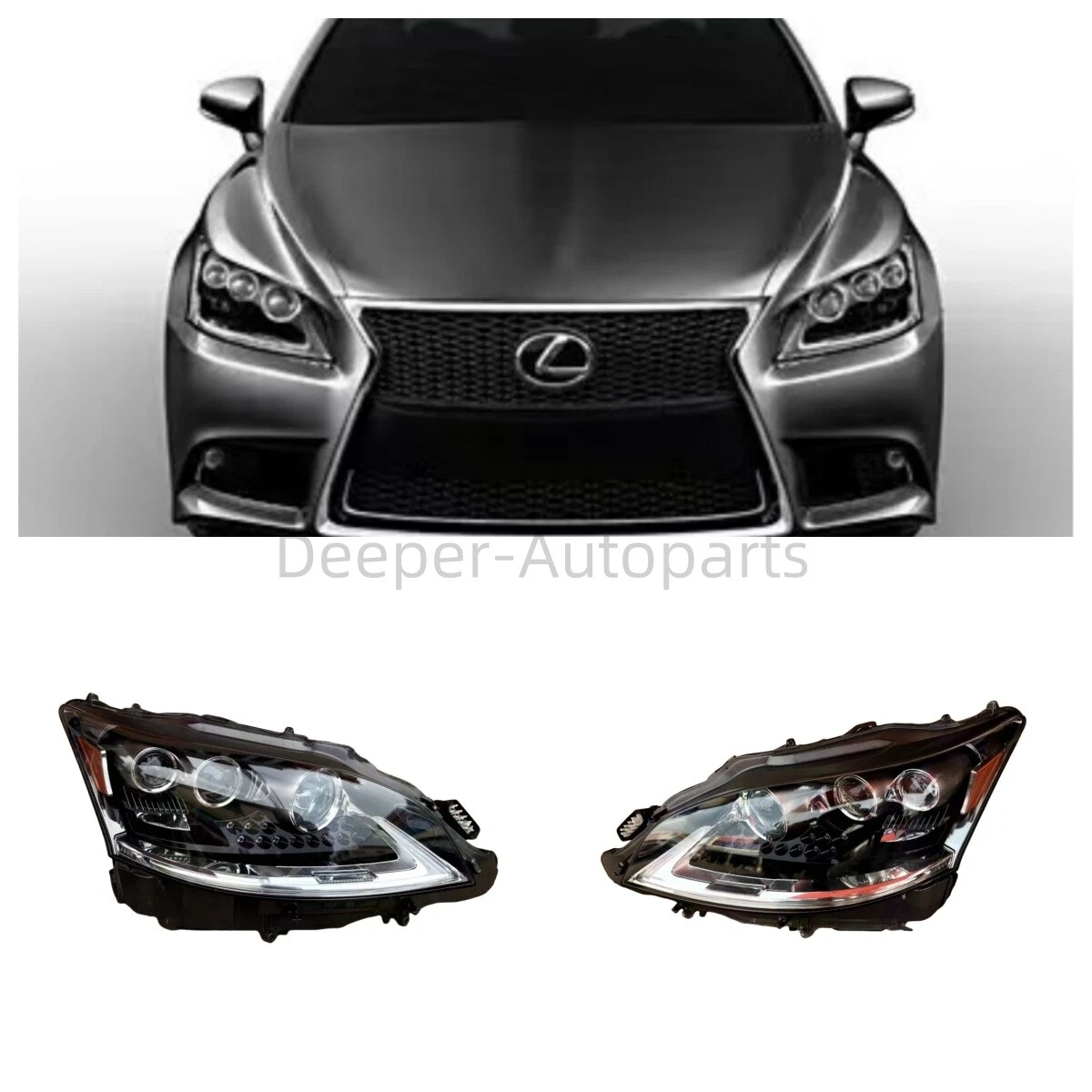 Headlights for 2016 Lexus LS460 for sale | eBay