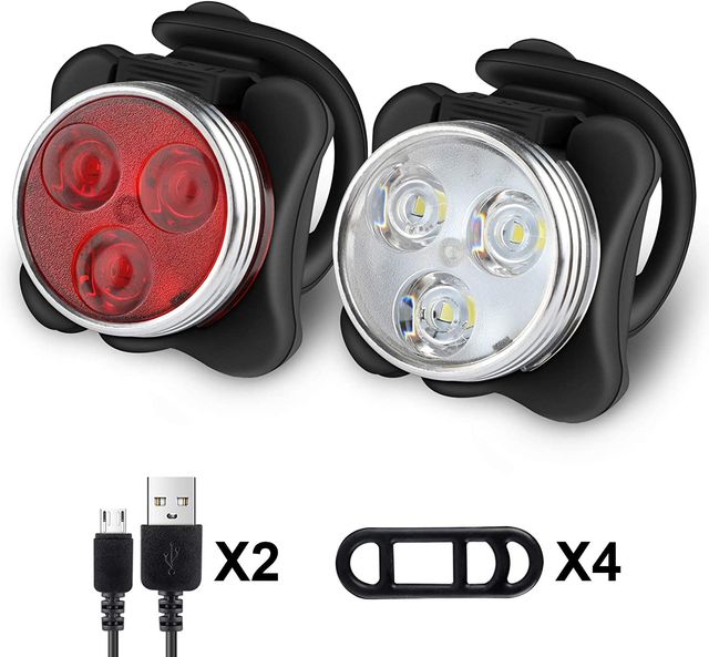 rechargeable led bicycle lights