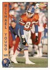 1992 Pacific Michael Young #86 Denver Broncos
