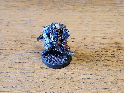 WARHAMMER 40K SPACE Marines Ultramarines Scout Sergeant Telion Finecast (w167) EUR 12,06 - FR