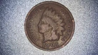1901 Indian Head Cent Penny US Coin VG