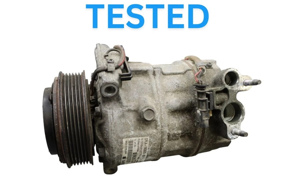 13–22 Jaguar XF XE F-PACE AC A/C Air Conditioning Compressor CPLA-19D629-BG Oem - Image 3 of 4
