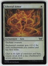 MTG Ethereal Armor Foil Duskmourn: House of Horror #7 NM