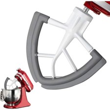 4.5/5 Flex Edge Beater for Kitchenaid Mixer with Silicone Edges Bowl Scraper