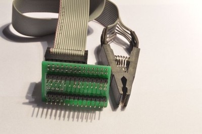 NEW SOIC / SOP 16 WAY Test Clips IC Clamp/ IC Test Clip +cable + adaptor board  