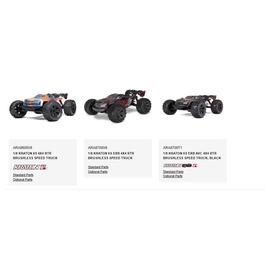 Parachoques delantero ARRMA ARA320573 Super Basher: EXB FIt 1/8 KRATON Foto 2 de 2
