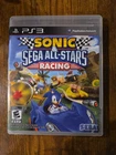 Sonic & Sega All-Stars Racing (Sony PlayStation 3, 2010) PS3 - CIB