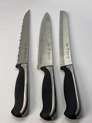 JA Henckels Int Ever Edge Plus Lot Knives 15521-200 15520-200 15526-200 Set 3
