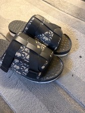 dior alpha slides - size 8