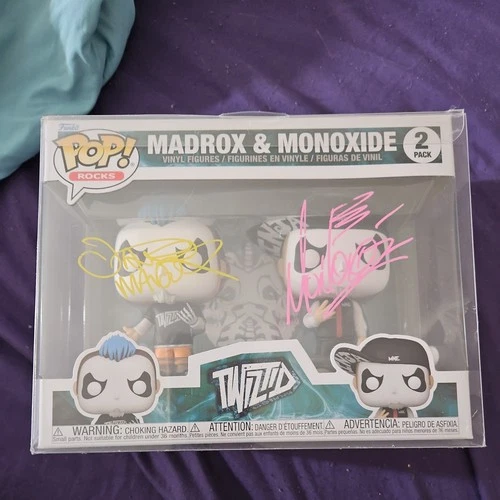 AUTOGRAPHED Twiztid Madrox And Monoxide 2 Pack BRAND NEW POP ROCKS NEW NIB