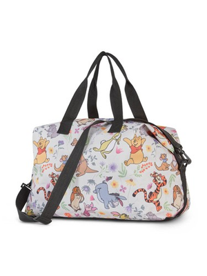 #ad Winnie The Pooh amp; Friends Duffel Bag Travel Carry On Weekender Disney $35.00