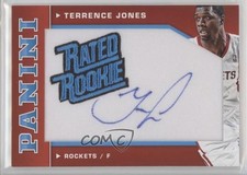 2012-13 Panini Rated Rookie Signatures 9/49 Terrence Jones #17 Auto 0q0