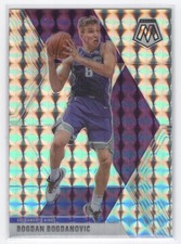 #40 2019-20 Mosaic SILVER PRIZM Bogdan Bogdanovic Sacramento Kings