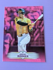 2025 Topps Stadium Club Baseball - Brent Rooker Pink Parallel #14 A's Athletics