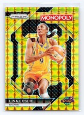 2024 Panini Prizm Monopoly WNBA #WNBA13 Lisa Leslie All-Star Gold #/49