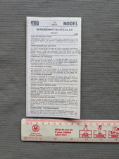 Instruction manual for FROG Messerschmitt B.f 110 - 1:72