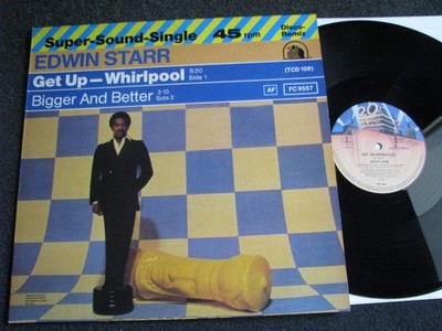 Edwin Starr-Get up Whirlpool 12'' Maxi LP-1980 Germany-20th Century Records-9557