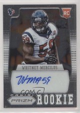 2012 Panini Prizm Auto 177/440 Whitney Mercilus #300 Auto 0v1