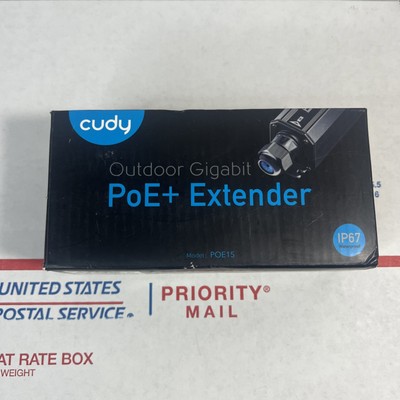 Cudy PoE+ Extender  POE15 Gigabit Outdoor IP67 10/100/1000Mbps SAME DAY SHIP