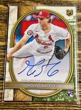 2025 Topps Museum Collection Gordon Graceffo /149 Auto On Card Cardinals Rookie