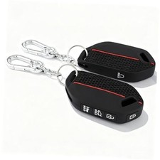 5-Button Key Fob Cover for Kia 2026 Sportage 2022-2025 2026 Black and Black