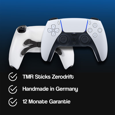 PS5 Custom Pro Controller | TMR Hall-Effect No Drift | 4x Paddles  Mouse Click