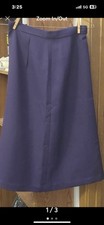 Women  s vintage purple skirt. Zip in back. Rarely worn.